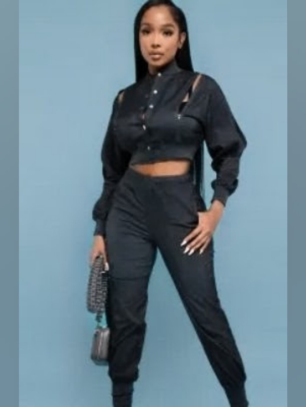 Two Piece Black Set